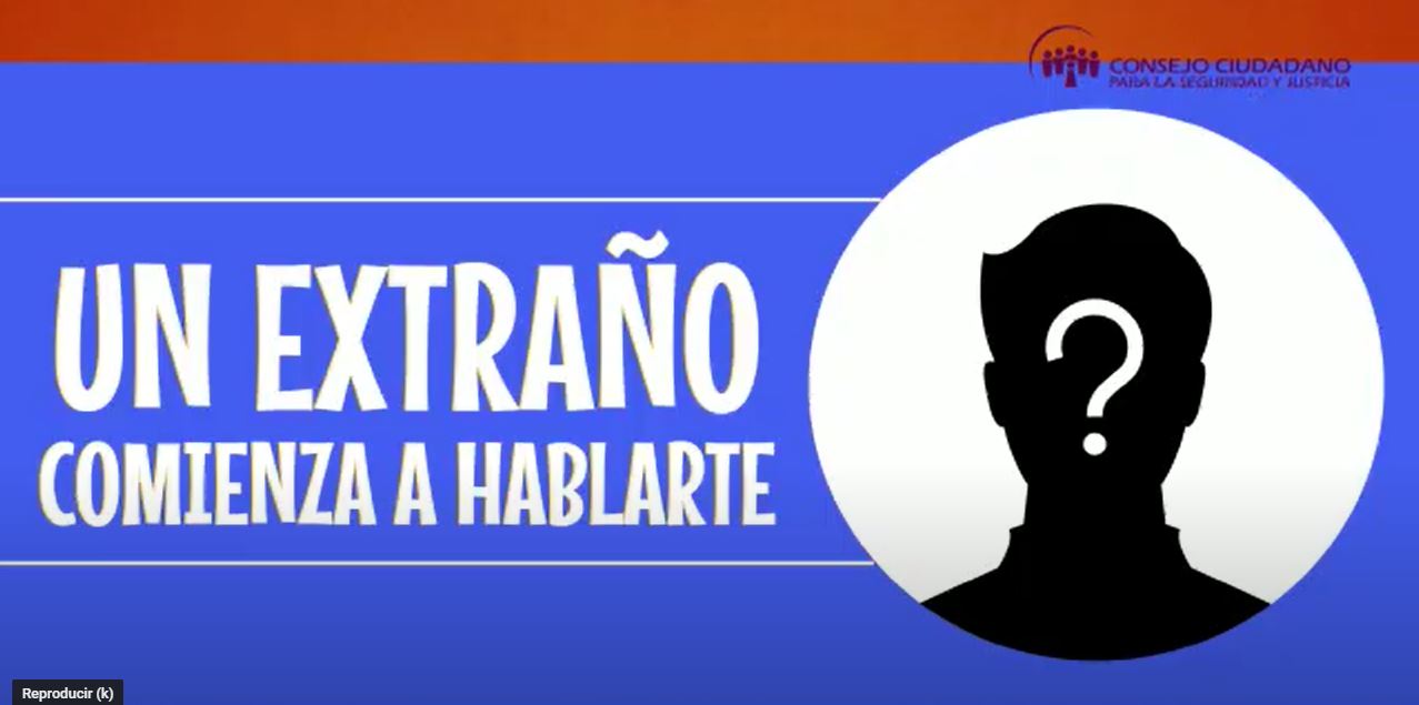 Si al jugar en línea un extraño te hace sentir incómod@